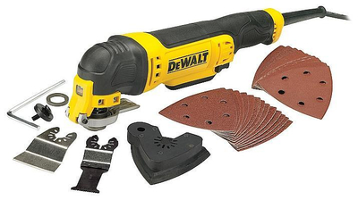 Mjet multifunksional Dewalt DWE315 QS, 300W, i verdhë