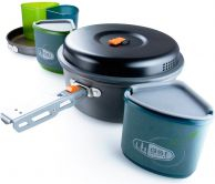 Set gatimi kampingu GSI Outdoors Pinnacle Backpacker, për 2 veta, alumini jo ngjitës