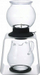 Set për çaj Hario Largo Tea Dripper Stand, 800ml, plastikë transparente