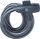 Катанец кабел за велосипед Yale Essential Security, 12mm, со клуч, црн
