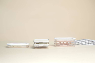 Set enësh magazinimi Mepal Modula 10699553060, 2 L, 2 x 1 L, transparent