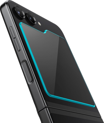 Xham mbrojtës Spigen GLAS.TR EZ FIT, 2 copë, për Samsung Galaxy Z Flip 5, transparent