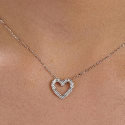 Varëse për femra Brosway Heart Infinite White Fancy FIW131, e argjendtë