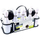 Set bowlingu AJ Sportz Bowling Play Set, 10 kubeza, 2 topa, bardh e zi