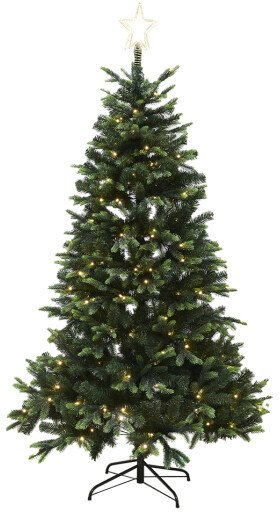 Pemë artificiale NORDIC WINTER LIFA, 260x170 cm, LED, jeshile