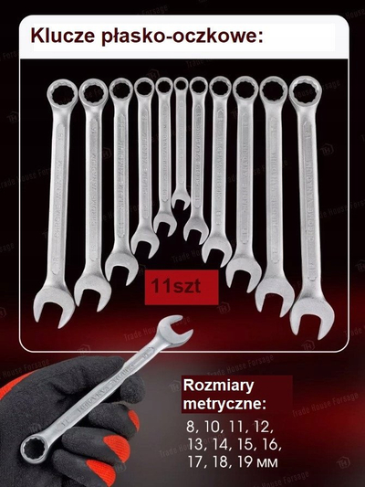 Set çelësash me kokë 6-këndore, 125 pjesë, 1/2" 1/4", 4-32mm