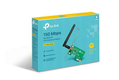 Kартичка Ви-Фи TP-Link TL-WN781ND, PCI-Express, 150Mbps, 802.11n