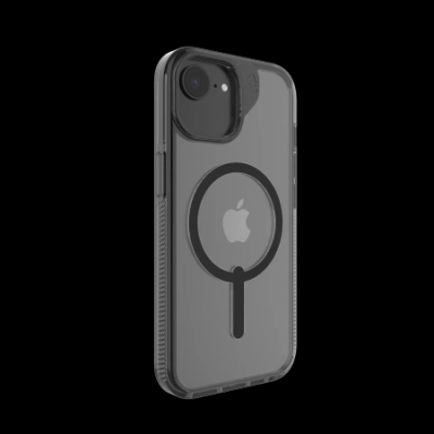 Kapak telefoni ZAGG Santa Cruz për iPhone 16e 15 14 13, MagSafe, transparent me kornizë të zezë