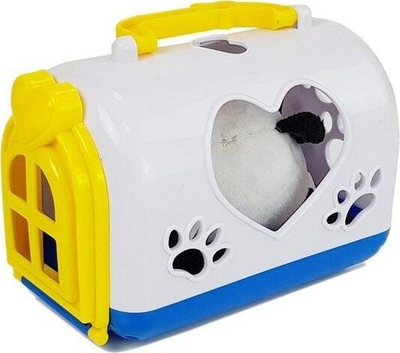 Lodër pelushi panda me transporter, për kalamaj 3+, shumëngjyrëshe
