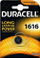 Bateri Duracell CR1616, 3V