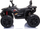 ATV elektrik për fëmijë SpeedPro, 2 motorë, 2 bateri, i zi