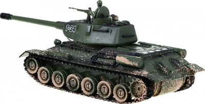 Lodër tank me telekomandë Ramiz T34 99815, 2.4GHz, me zë e drita, jeshil kamuflazh