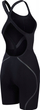 Kostum gare për goca Speedo Fastskin LZR Pure Intent 2.0 Openback Kneeskin, kompresion i lartë, i zi iridescent
