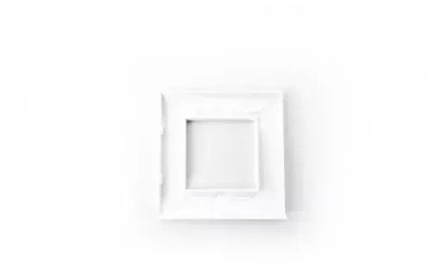 Kornizë prizë Javel Frame 1M JL-03-R1M-1, 1 modul, plastikë, e bardhë