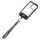 Rrip dore telefoni Audi Universal, 28cm, lëkurë eko, gri