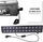Shufër drite UV Light4Me UV Bar 2x12, 24x3W LED, 50 cm, e zezë