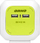 Zgjatës Cube 4 dalje me 2x USB, kabllo 1.4 m, lime