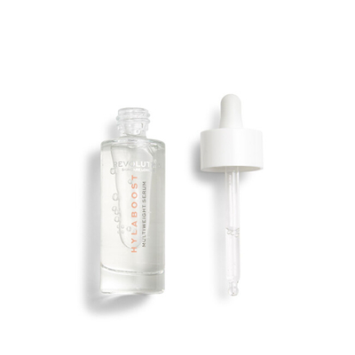 Serum për fytyrë i fytyrës Revolution Skincare Hylaboost (Multiweight Serum për fytyrë), 30 ml