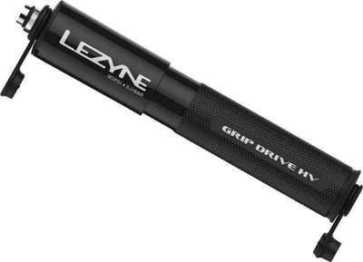 Pompë për biçikletë GRIP DRIVE HV, 90PSI, 185mm, e zezë