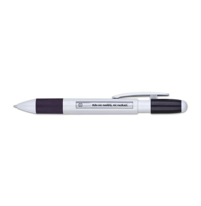 Stilolaps ballpoint MFP GP12605, plastik, me buton shtypje, shumëngjyrësh