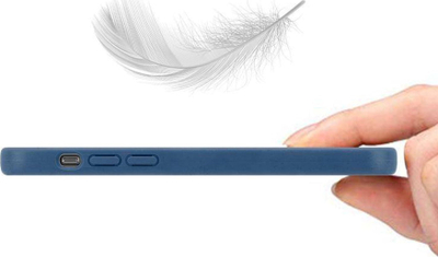 Kapak telefoni Maxximus MX Eco për iPhone 13, TPU i biodegradueshëm, blu navy