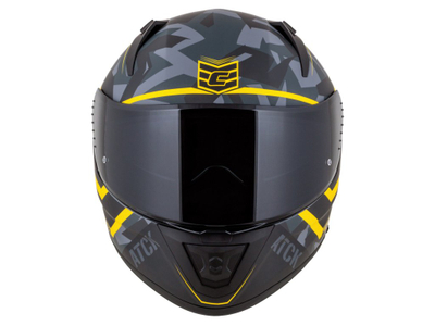 Helmetë moto Cassida Aero ATCK, full face, ECE 22.06, gri camo