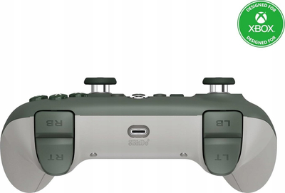 Гејмпад 8BitDo Ultimate C за Иксбокс, со кабел, РГБ, Виндоус 10/11, зелен
