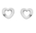 Hot Diamonds Amulets Heart Сребрени Обетки