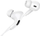 Kufje in-ear Blue Power BBM30, 3.5mm, me mikrofon, të bardha
