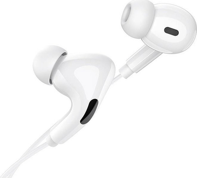 Kufje in-ear Blue Power BBM30, 3.5mm, me mikrofon, të bardha