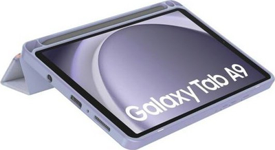 Këllëf tablet Tech-Protect SC Pen Hybrid për Samsung Galaxy Tab A9 8.7", me mbajtëse stilolapsi, Violet Marble