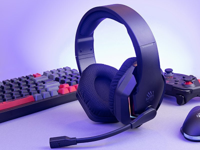 Kufje gaming A4Tech Bloody G260P, 7.1 virtual, 3.5 mm + USB, të zeza