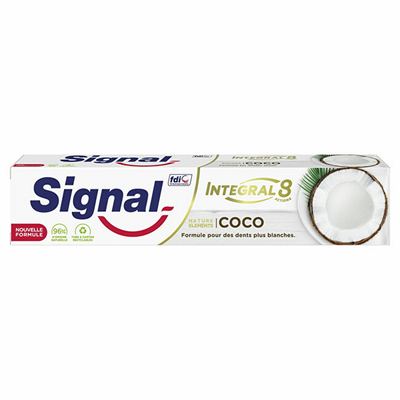 Pastë e dhëmbëve Signal Natural Elements Integral 8 Coco White kSG085, 75 ml