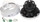 Kamerë IP Hikvision DS-2CD2723G2-LIZS2U, 1080p, lente 2.8-12mm, e bardhë