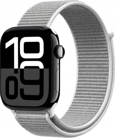 Rrip ore Crong Sport Band për Apple Watch 49mm, najlon, i gri