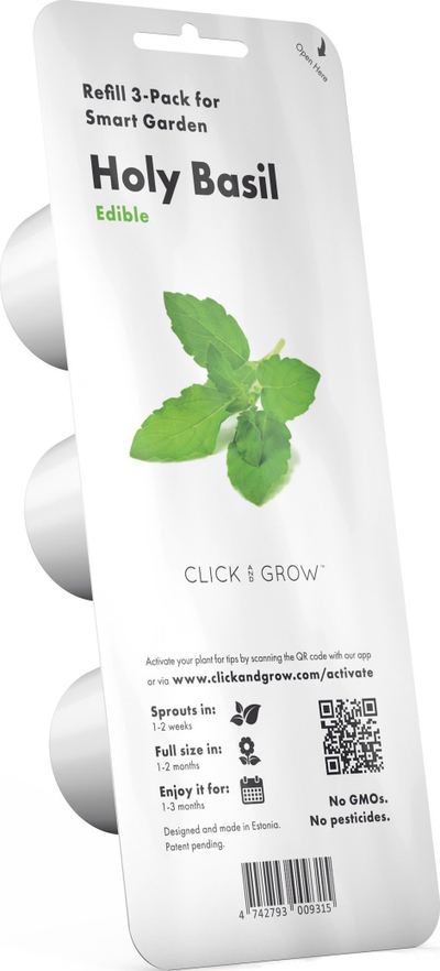 Билни капсули Click &amp; Grow свет базилик, сет 3 парчиња, за Smart Garden