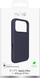 Kapak mbrojtës Puro ICON MAG PRO për iPhone 17 Pro, TPU, blu e errët