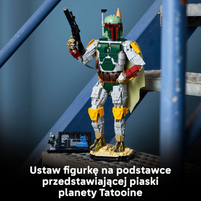 Set LEGO Star Wars Boba Fett 75455, 1544 pjesë, figurë koleksionare