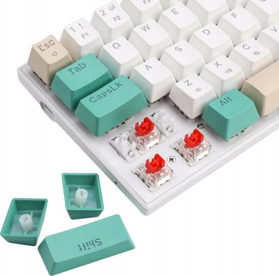Tastierë mekanike gaming Vexx GK, layout 60%, RGB, me kabllo Type C