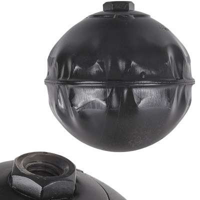 Тежина за чистење оџак Geko Fixem, 2.5 kg, навој M12, Ø100 mm, црна