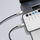 Kabllo BASEUS Cafule Series, USB-C - Lightning, M/M, 20W, 1m, e zezë