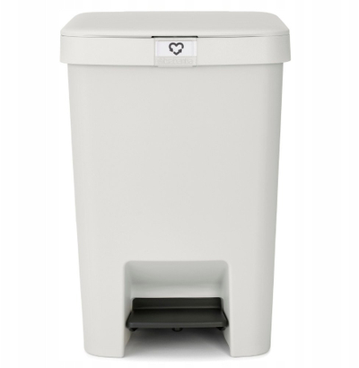 Kosh mbeturinash Brabantia StepUp, 25L, me pedale, gri e hapur