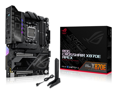 Pllakë amë Asus ROG Crosshair X870E Apex, Socket AM5, DDR5, ATX, e zezë