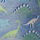 Batanije fosforeshente Dino, 160x200 cm, poliester, shumëngjyrëshe
