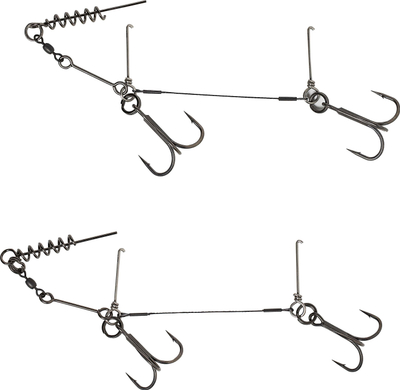 Lider peshkimi Savage Gear 1x7 Titanium Trace, 13kg, 30cm, i zi