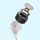 Kufje in ear Dudao X3C, USB C, 1.2 m, të bardha
