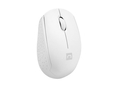 Безжичен глушец Natec Stork NMY 2188, 1600 DPI, USB, бел