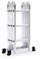 Shkallë shtëpiake BL-403B, 346cm, alumin, gri