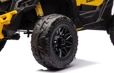 Makinë elektrike Lean Cars Can-Am DK-CA003, 4x4, e verdhë