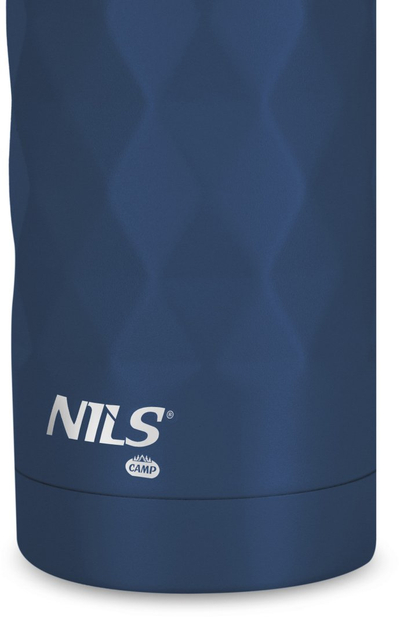 Shishe izotermike NILS Camp NC3805, 500ml, çelik inox, gri